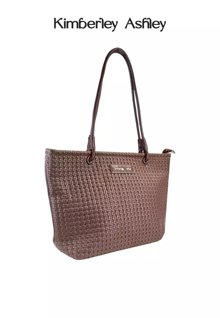 Kimberley Ashley Tas Wanita Hand Bag Casual Tas Kerja Tote Bag Selempang Branded 0621502201COF