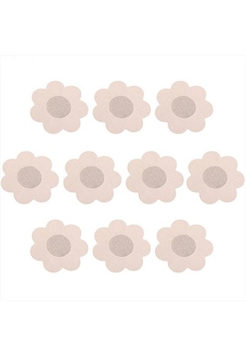Invisible Bra - Flower Nipple Covers 5 pairs Set