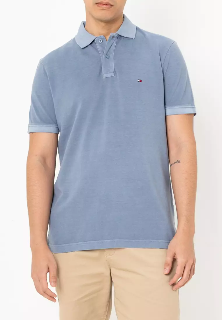 Garment Dye Regular Polo Shirt - Tommy Mainline