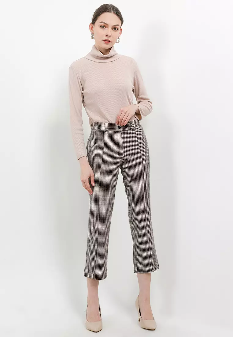 Rib Knit Turtleneck Top