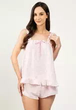 Pink Kiss/Rosalia Ditsy