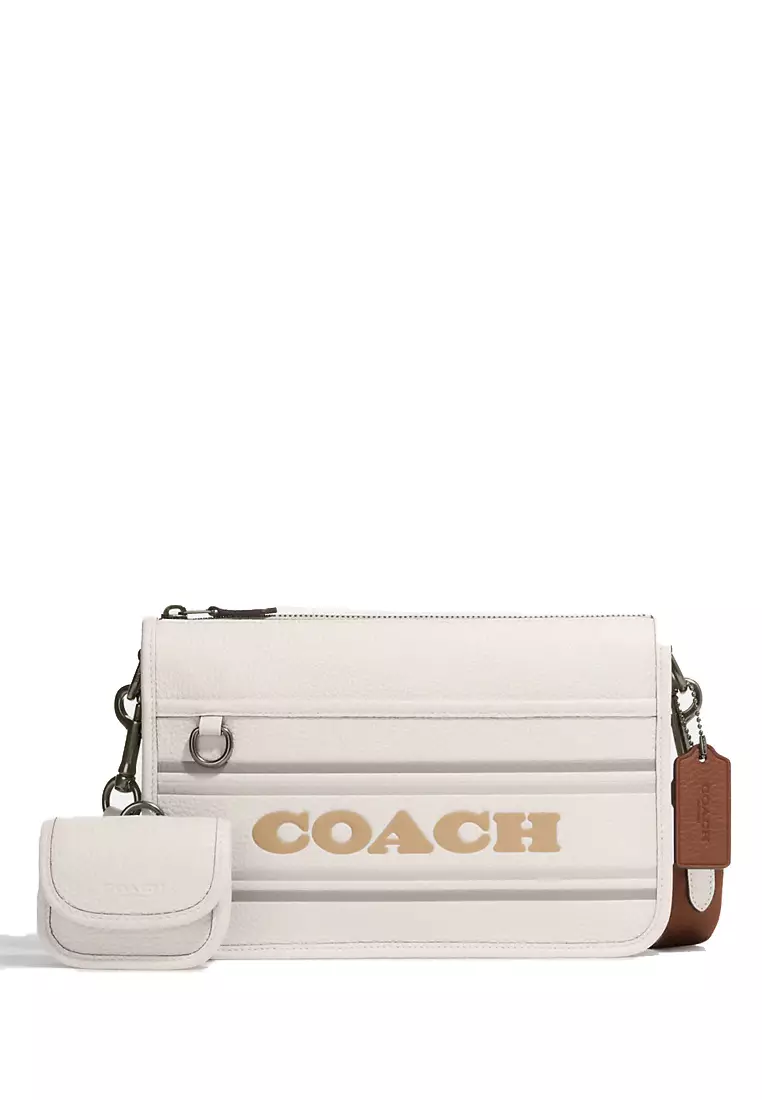 Coach Sprint Belt Bag in Signature Jacquard with Ski Patches