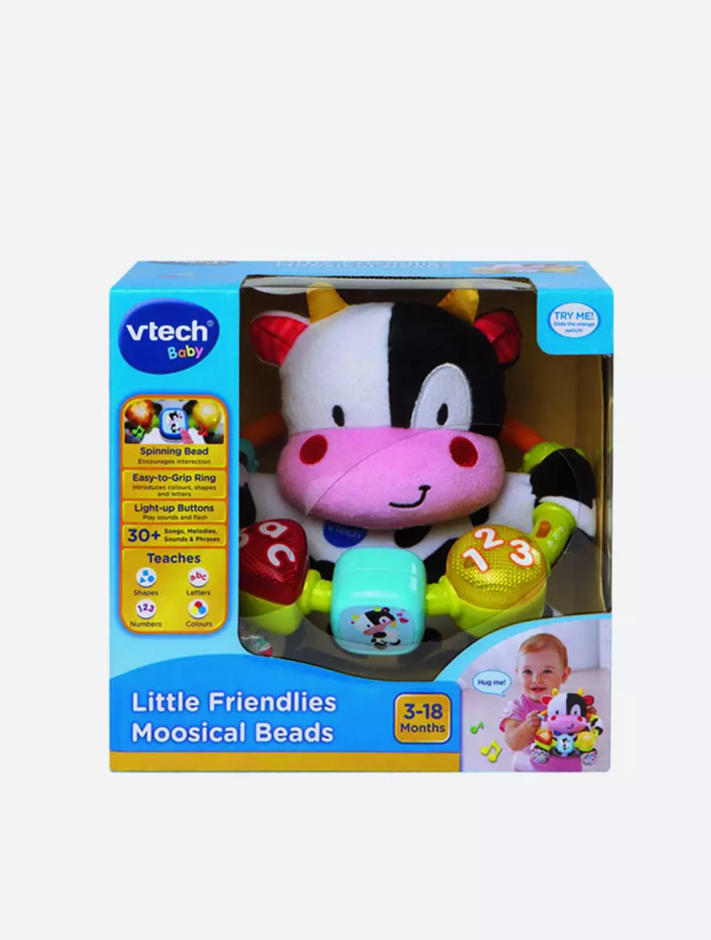 VTECH VTE21 LITTLE FRIENDLIES MOOSICAL BEADS (VTUK)  - VTE80-166003 - multi