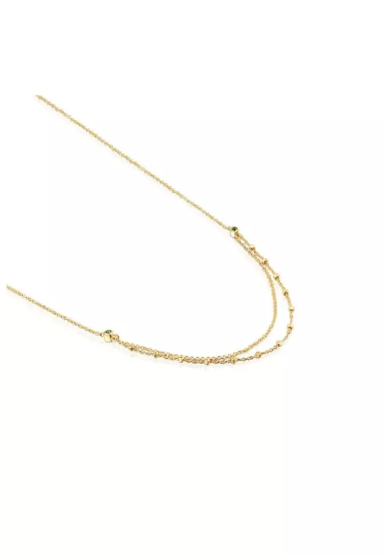 Buy TOUS TOUS Cool Joy Gold Necklace with Chrome Diopside 2024 Online |  ZALORA Singapore