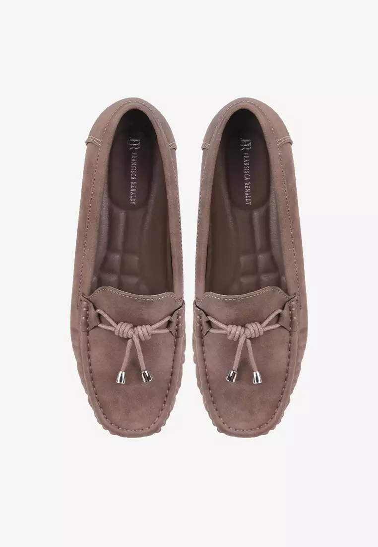 Sepatu Bustong Mules Slip on Wanita L.Hiroko 02 Brown