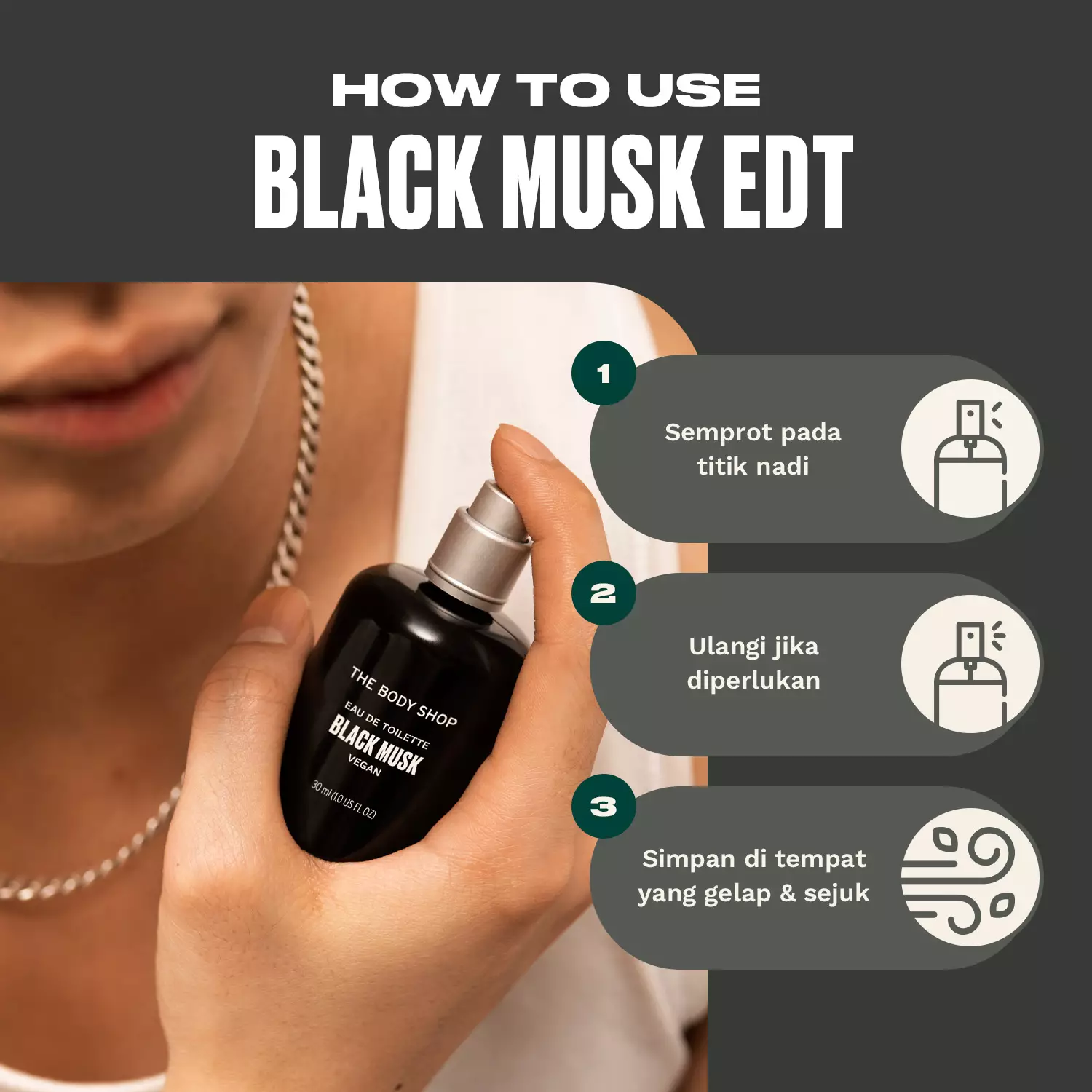 Black musk deals edt 30ml