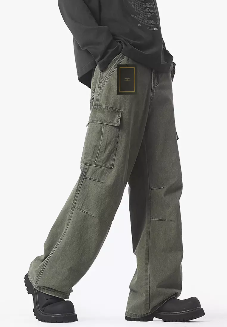 Multi Pocket Cargo Pants LK-XTD528