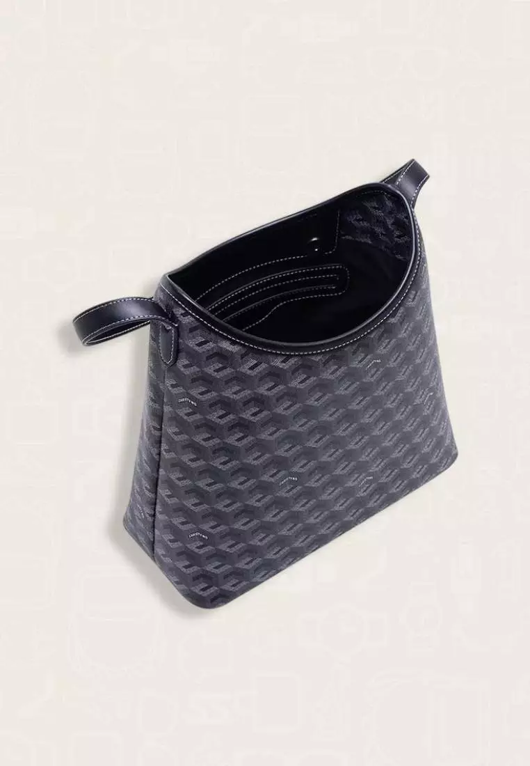 Christy Ng Alesso Medium Hobo Bag Black