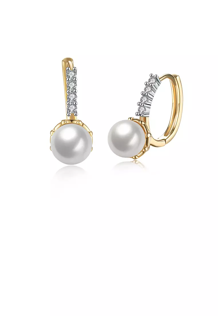 Champagne gold earrings outlet