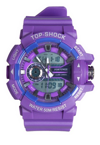 Fortuner Watch Jam Tangan Pria FR J935 AD Purple