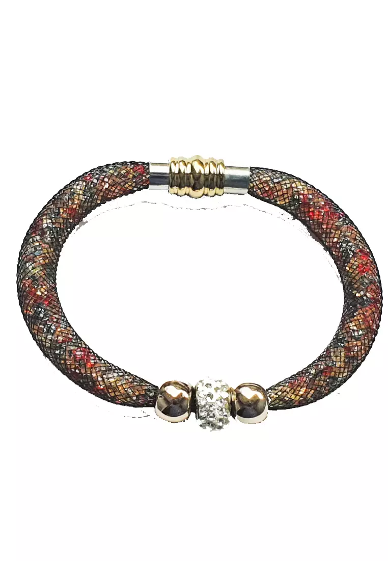 Crystalle Net Bracelet