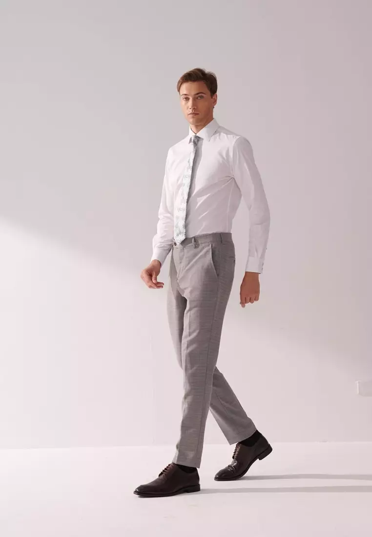 White Slim Fit Shirt