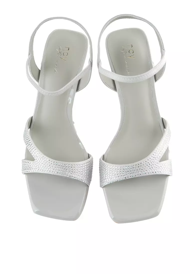 EMMY Y25127-13 HIG HEELS SAGE GREEN