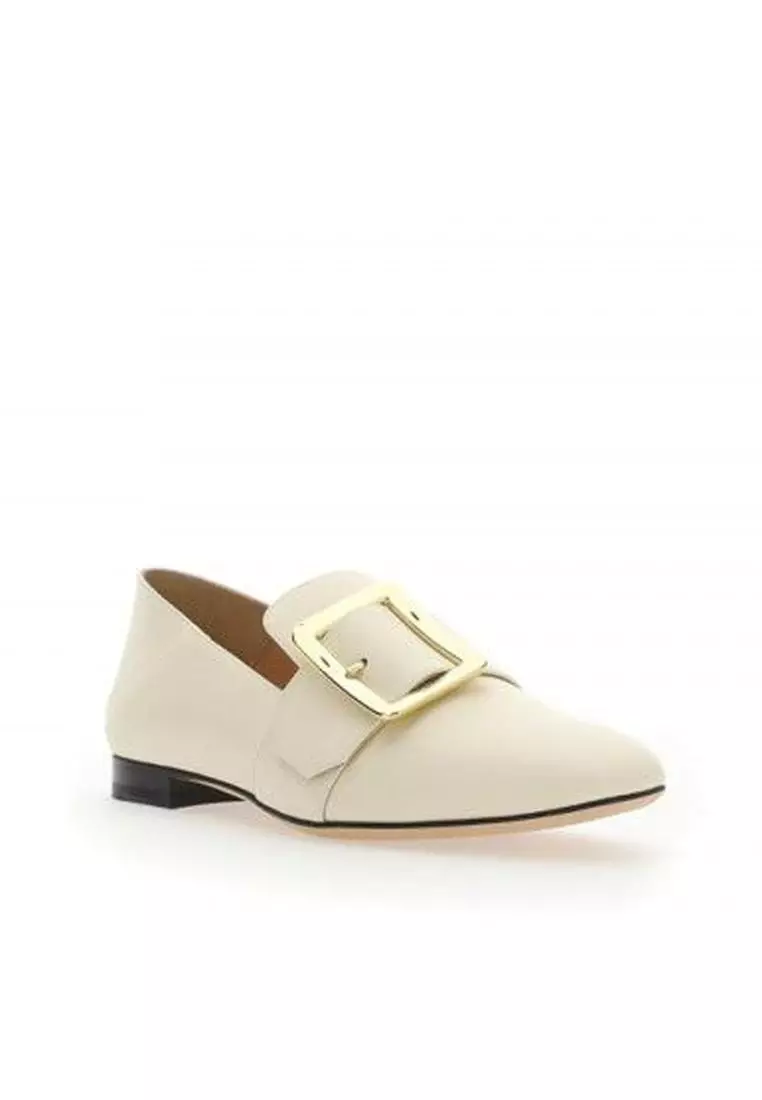 BALLY BALLY - Bally Leather Loafers - White 2023 | Buy BALLY