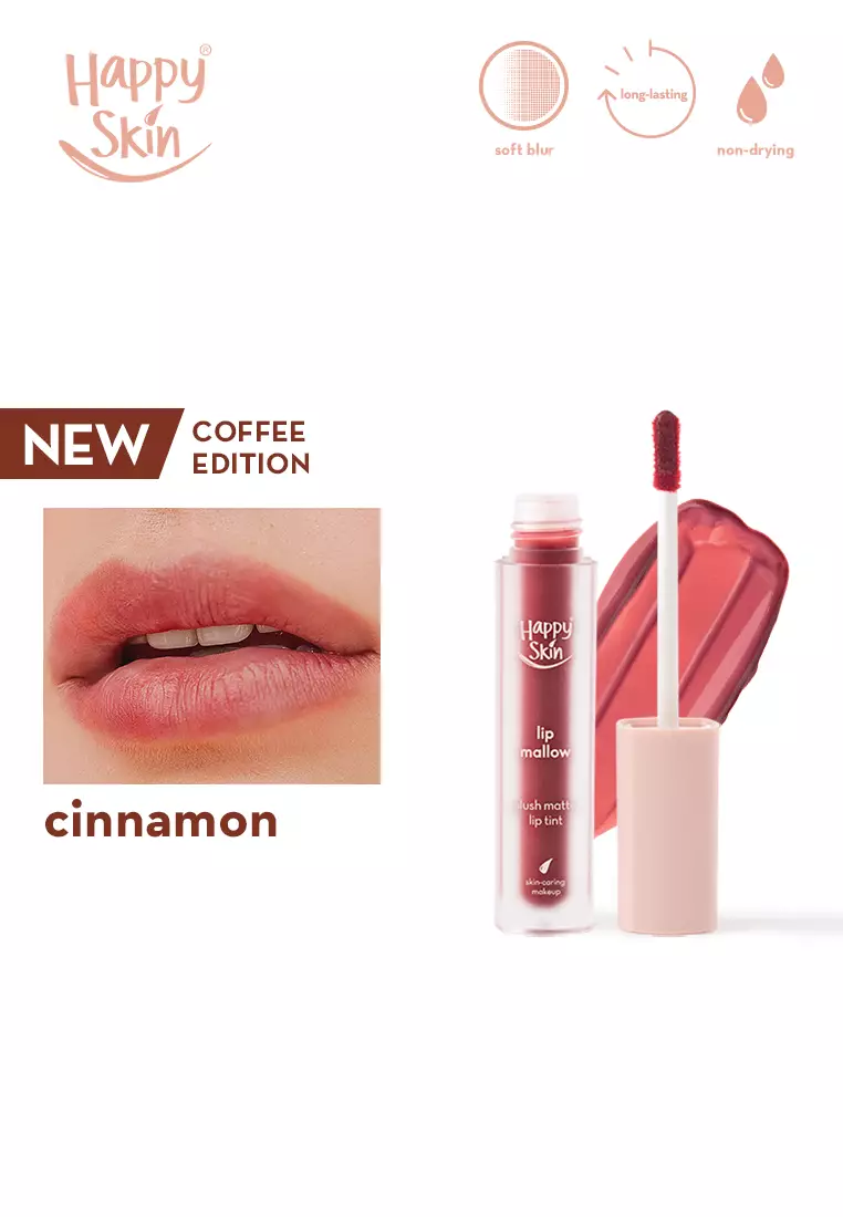 Lip Mallow Coffee Tint Trio (Cinnamon + Iced Coffee + Chai Latte)