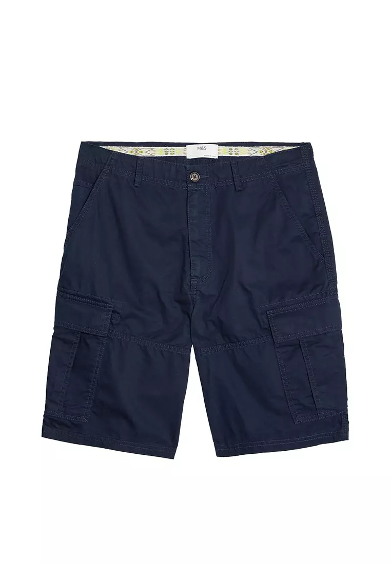 M and s hot sale cargo shorts