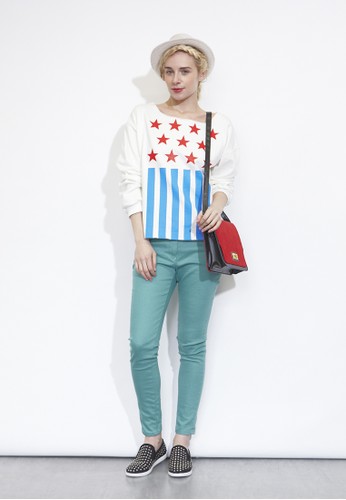 星星圖案上衣, 服飾, 上esprit taiwan衣