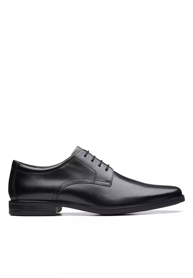 Clarks mens dress shoes black online
