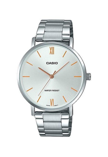 CASIO silver Casio Stylish Bracelet Watch (MTP-VT01D-7B) 92953ACEFA4309GS_1