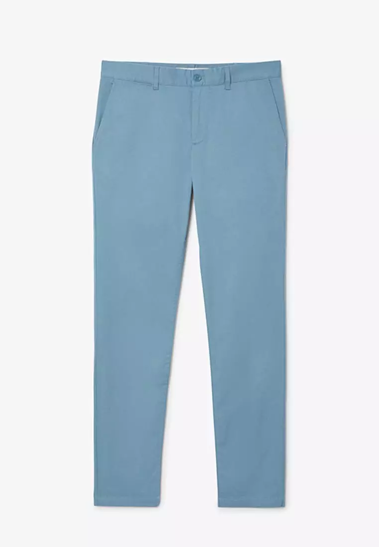 Slim Fit Stretch Cotton Pants