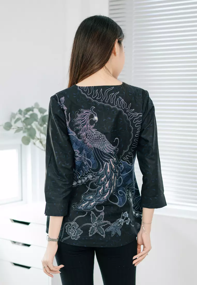 My Aksa Batik Wanita Blouse Allesia Allesto