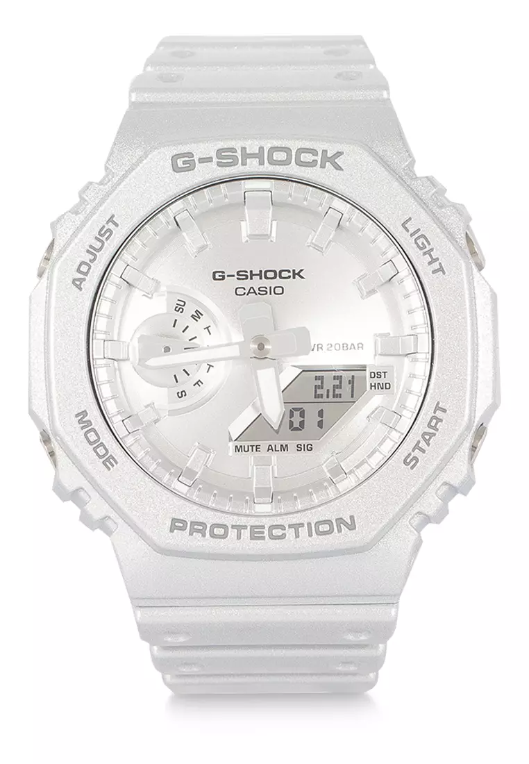 Buy G-Shock Male Analog Watches GA-2100FF-8ADR Online | ZALORA Malaysia