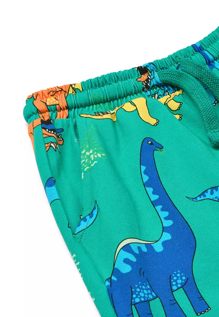 Shorts with dinosaurs