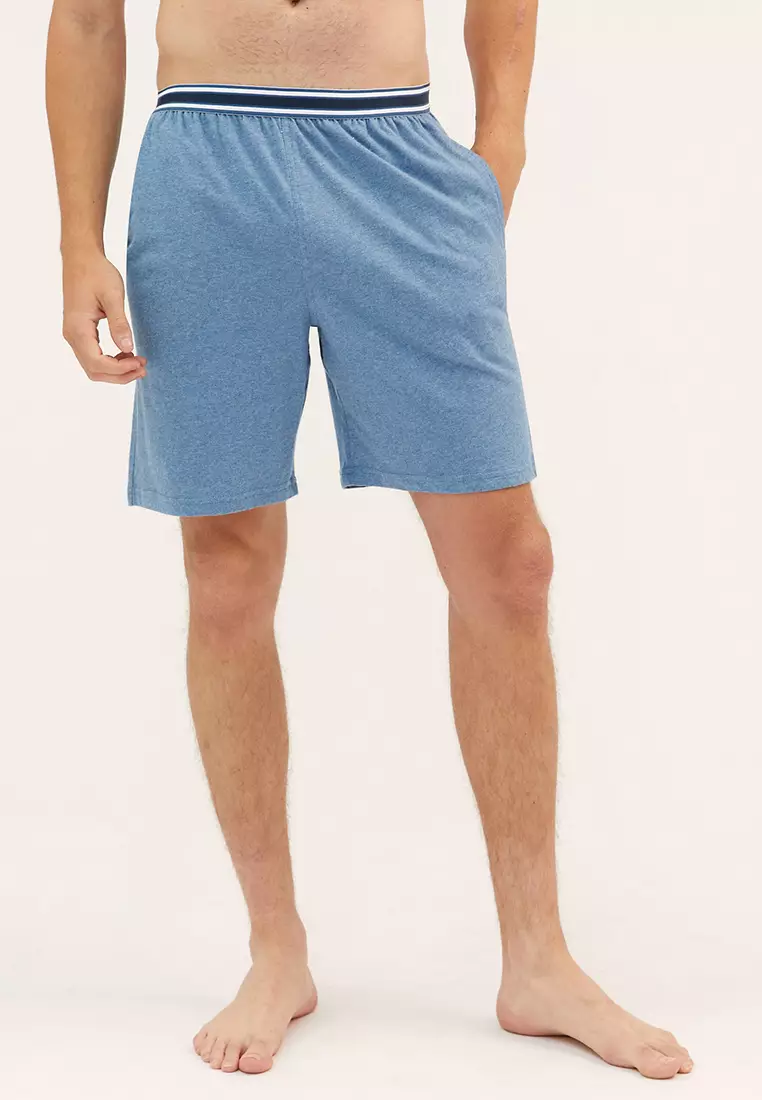 2 Pack Pure Cotton Pyjama Shorts