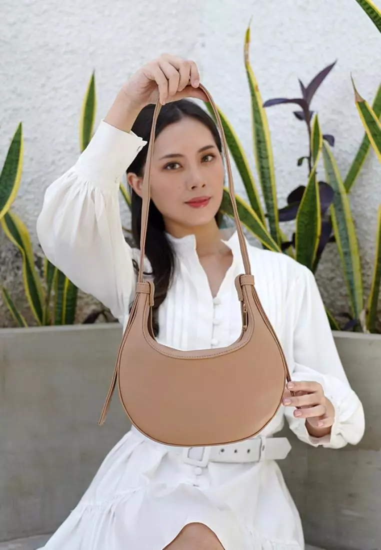 Vedlyn Pauline tas wanita terbaru model sling bag / tas selempang - Khaki