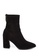 Twenty Eight Shoes black Suede Leather Mid-Cut High Heels Boots VB8095 384A0SHFA89E27GS_1
