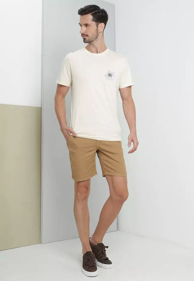 Chino shorts outlet cotton on