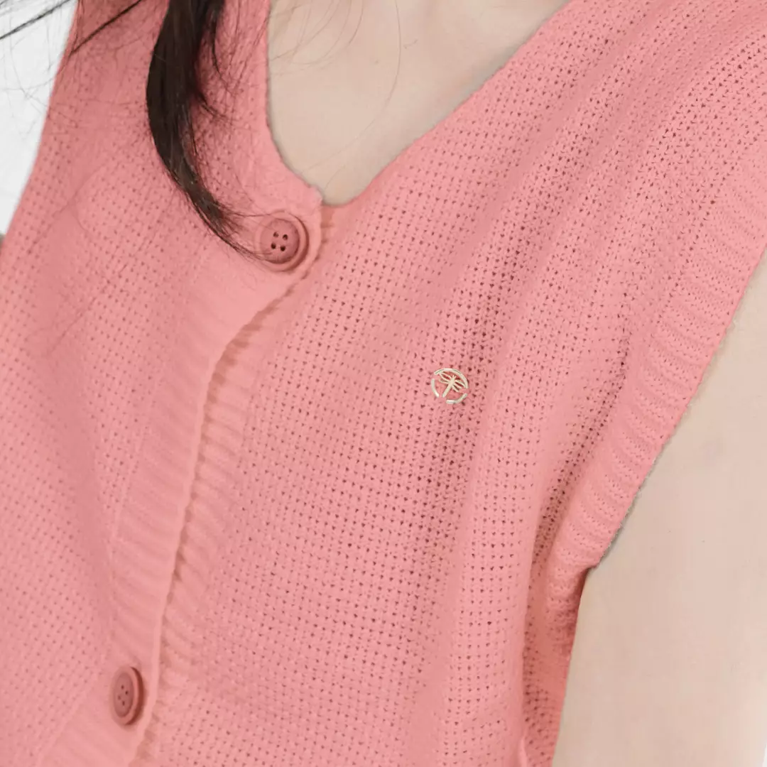 Triset Casual Knit Vest Wanita - TM100050029