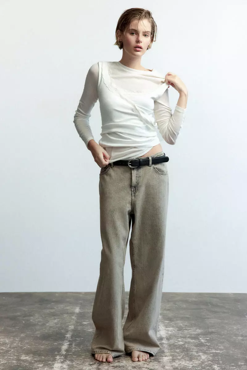 Baggy Regular Waist Jeans