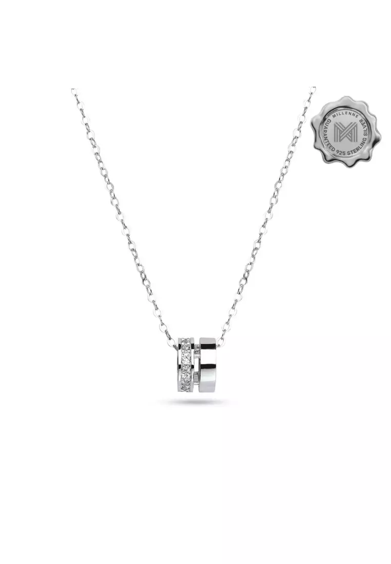 White gold sale necklace womens