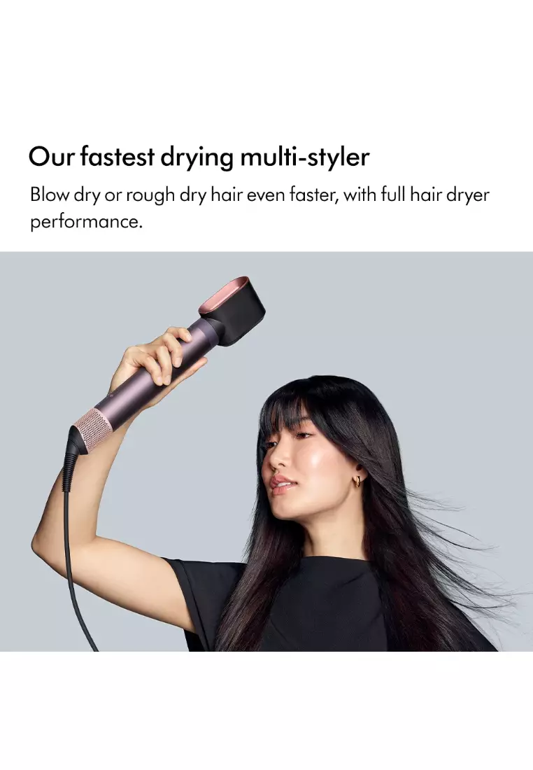 Dyson Airwrap™ Coanda 2x Multi-Styler Complete Long (Jasper Plum) | No heat damage | Travel Friendly| Damage Free Styling