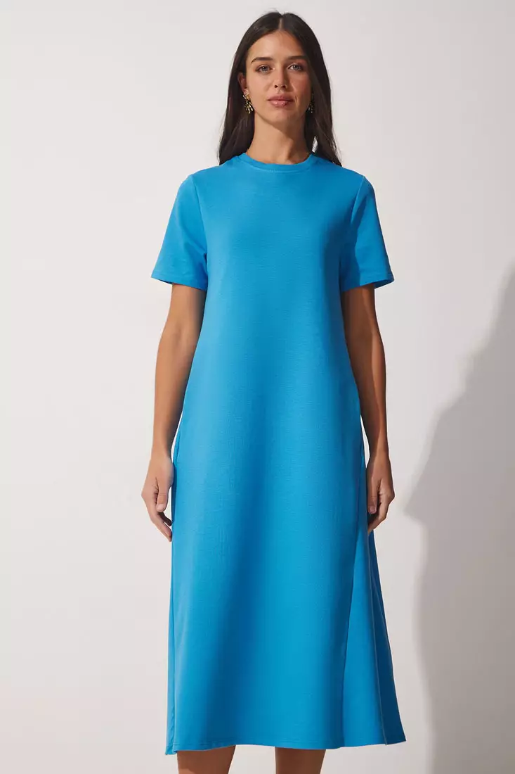 Buy Happiness Istanbul Short Sleeve Midi Dress 2024 Online | ZALORA