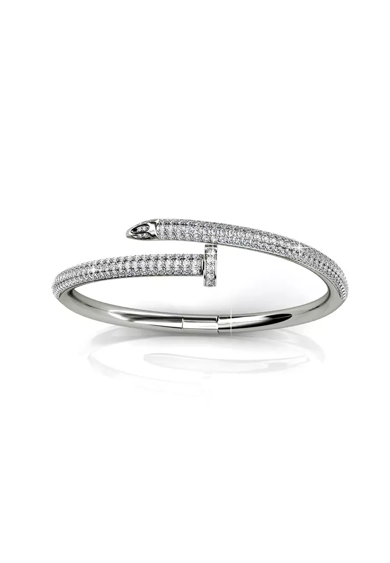 Cartier nail bracelet cheap white gold