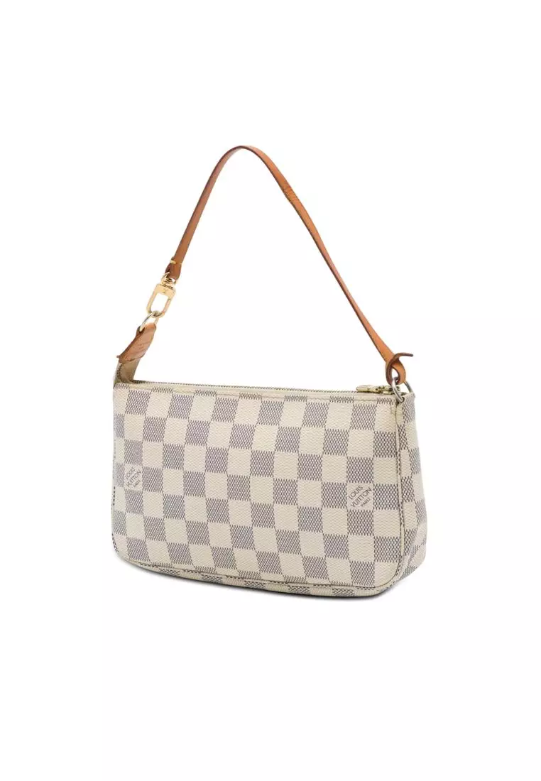 Pre-Loved Louis Vuitton Damier Azur Pochette Accessoires