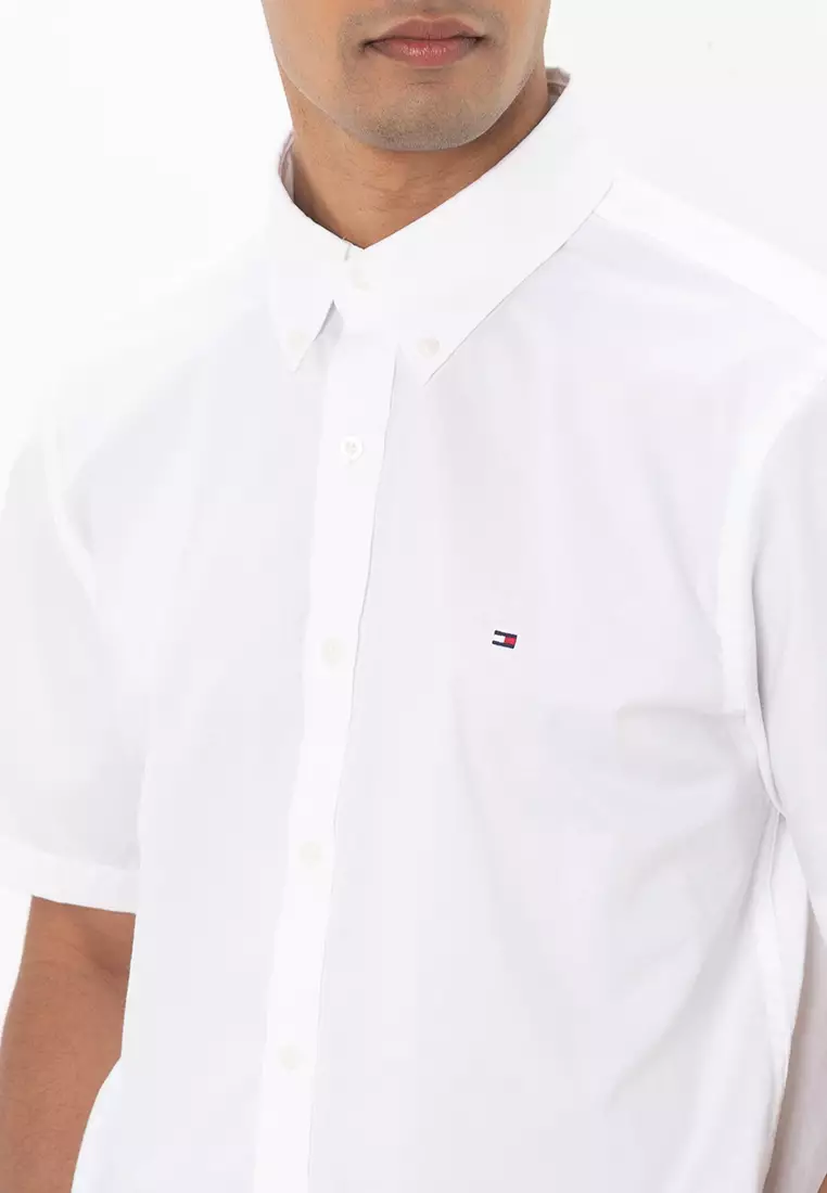 Oxford Solid Short Sleeves Shirt - Tommy Mainline