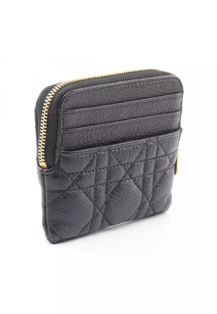 Christian Dior Pre-Loved Christian Dior Caro Lavender wallet