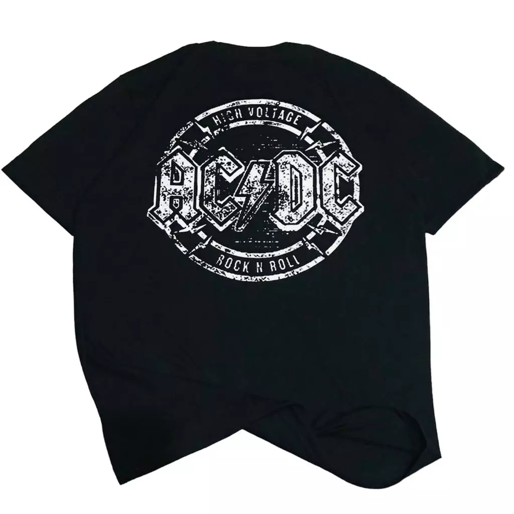 Ossu X DeeSummer T-Shirt ACDC High Voltage Cottom Combed 24S