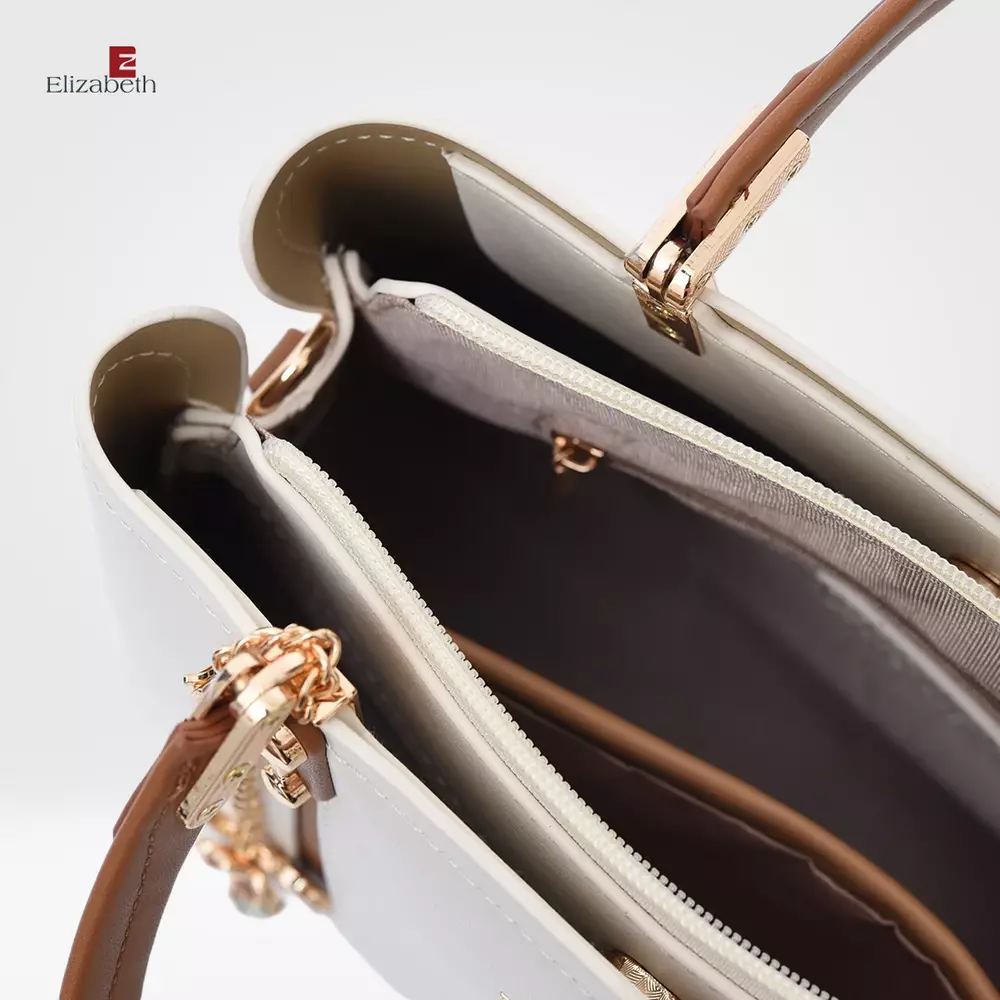 Tas Elizabeth Handbag 0706-1971 Cream