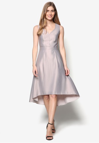 *Luxe: 銀 High-Low Proesprit 衣服m Dress, 服飾, 服飾