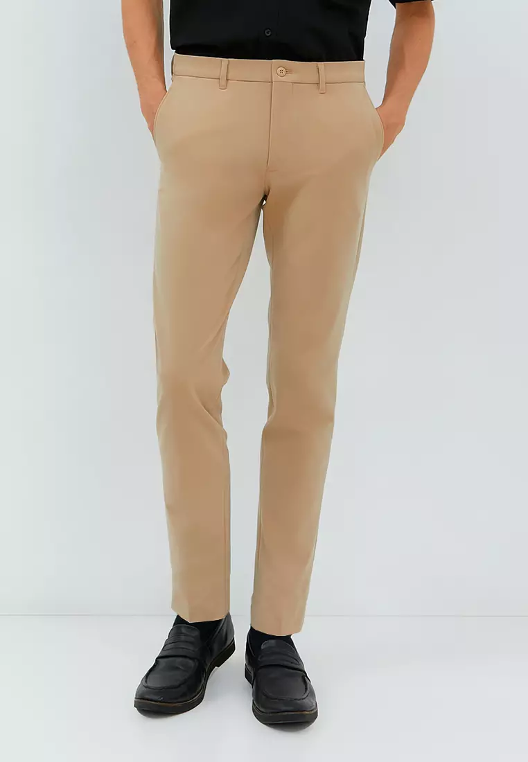 Jobb San Moritz Celana Panjang Modern Slim Fit Baige