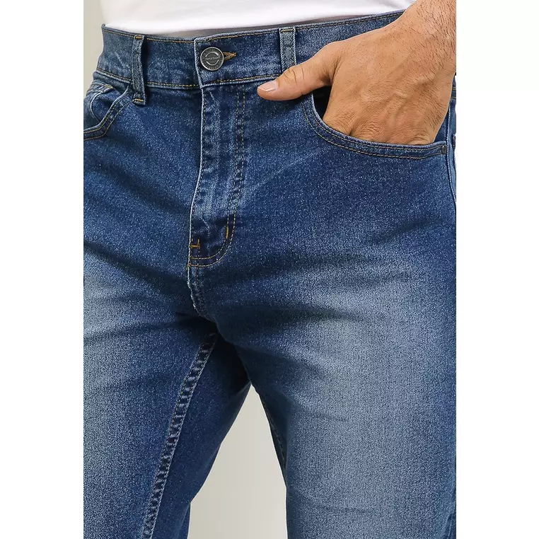 TRIPLE Celana Jeans Stretch Regular Slim (94 858 BWC)