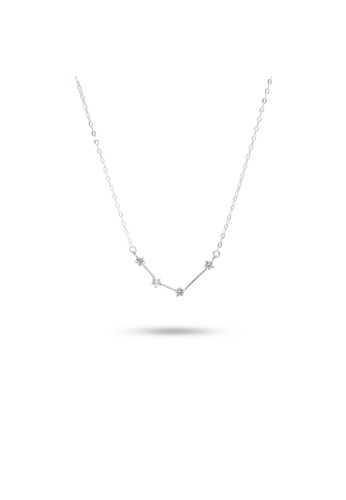 Millenne silver MILLENNE Match The Stars Aquarius Constellation Silver Necklace with 925 Sterling Silver 14FDEAC81F24CAGS_1
