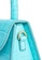 By Far blue By Far Mini Croco Embossed Leather Shoulder Bag in Aqua Blue 97FB0ACE5C689DGS_3