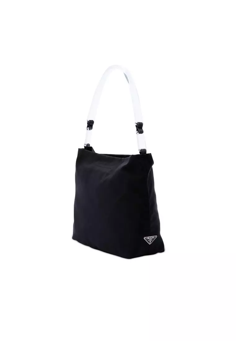 Pre-Loved Prada Tessuto Acrylic Handle Bag