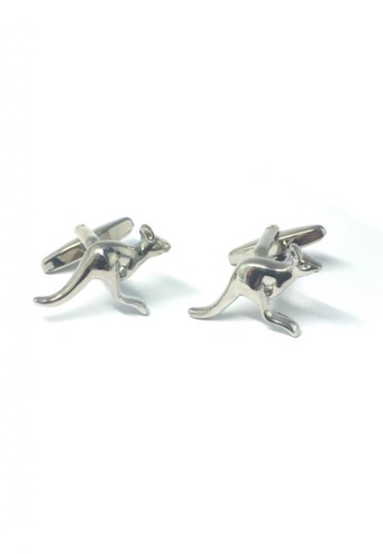 Splice Cufflinks silver Silver Kangaroo Cufflinks SP744AC86DSJSG_1