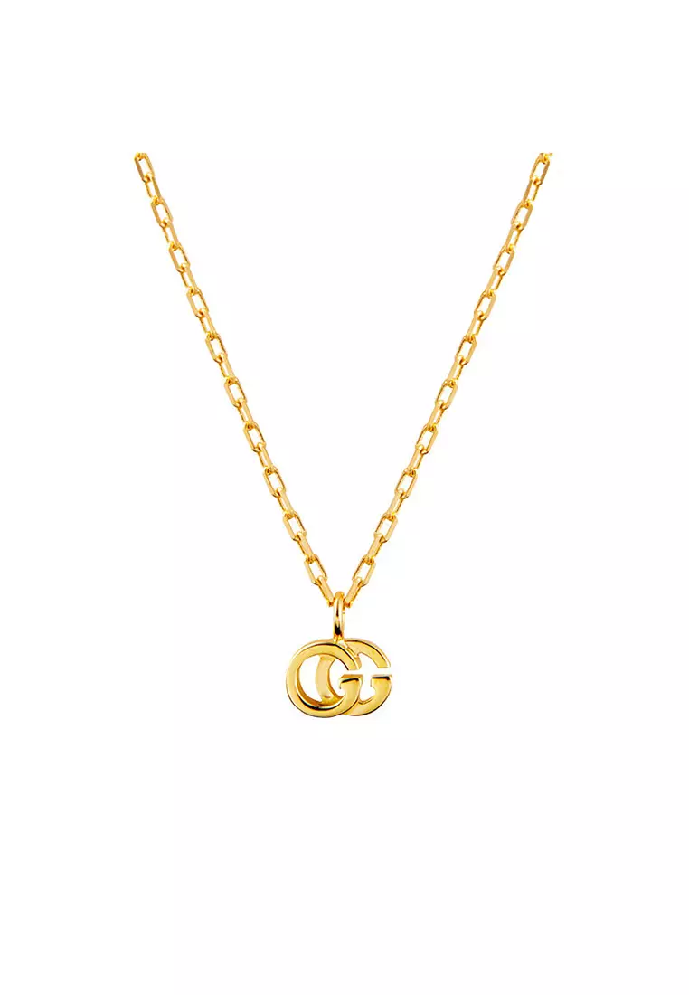 Gucci locket clearance necklace